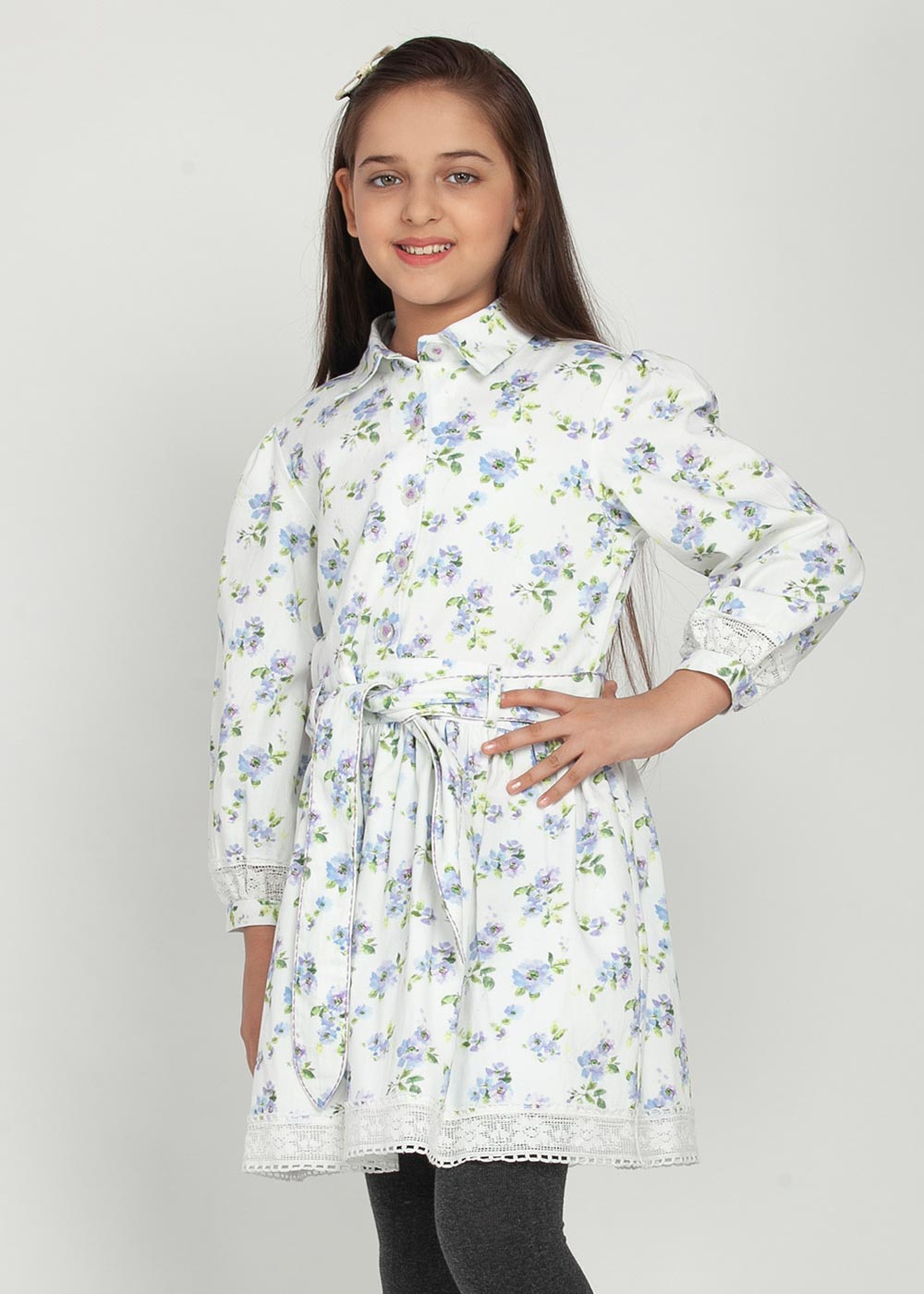 Blanc9 Lilac Floral Dress