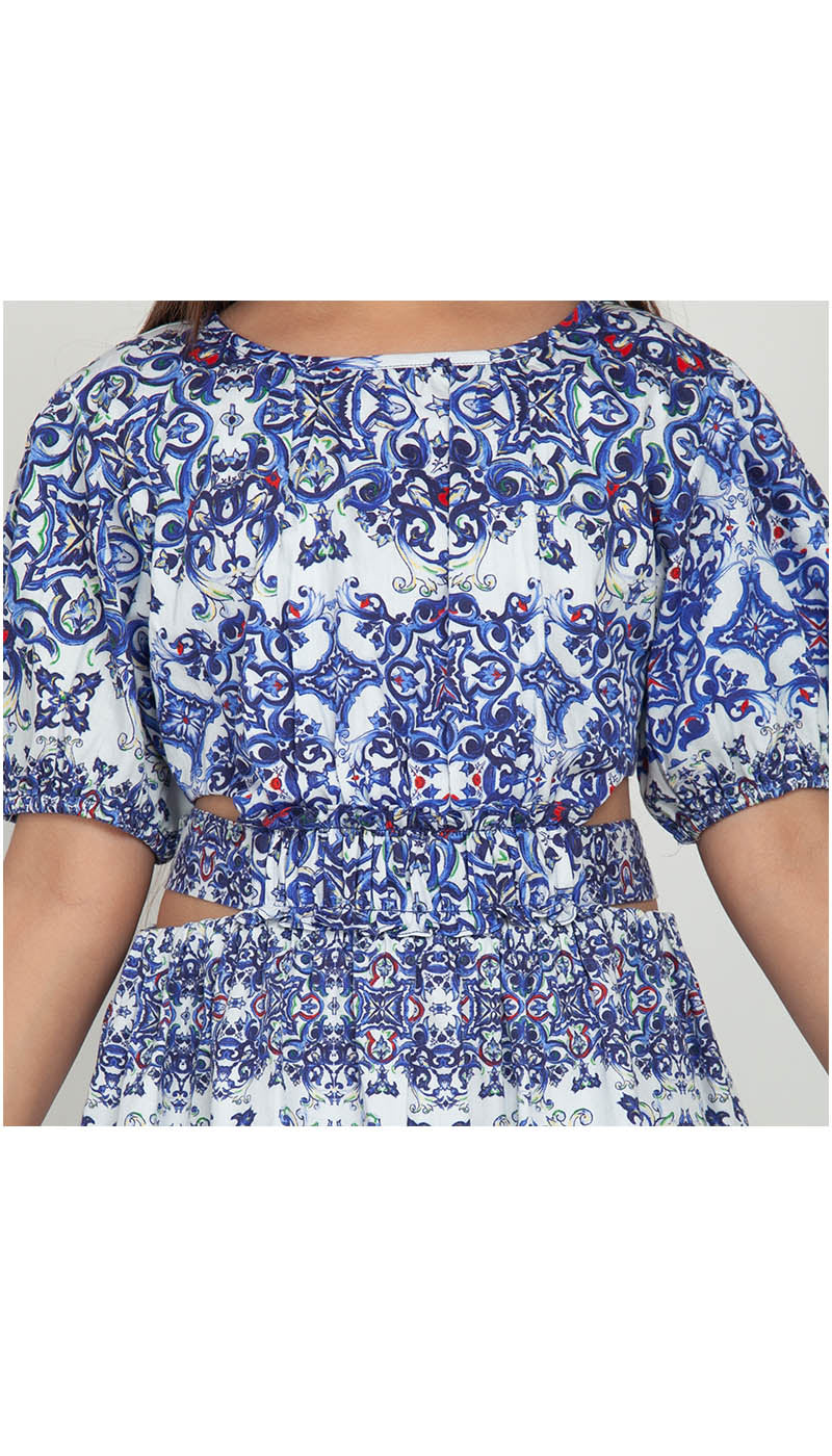 Blanc9 Blue Pottery Dress