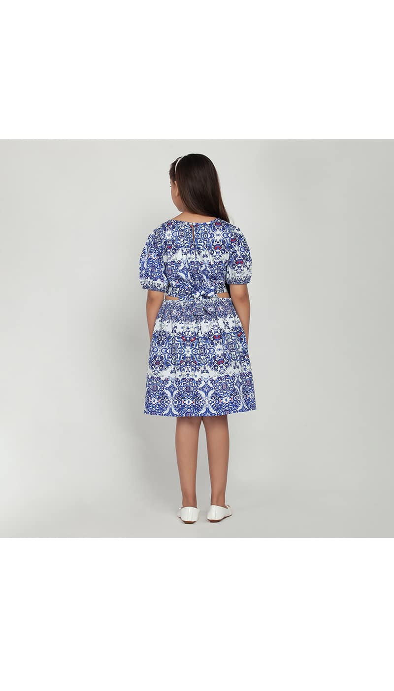 Blanc9 Blue Pottery Dress