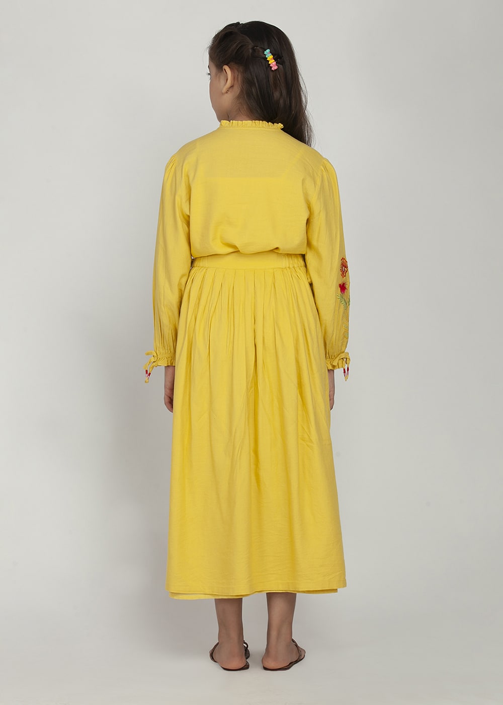 Blanc9 Yellow Floral Suit