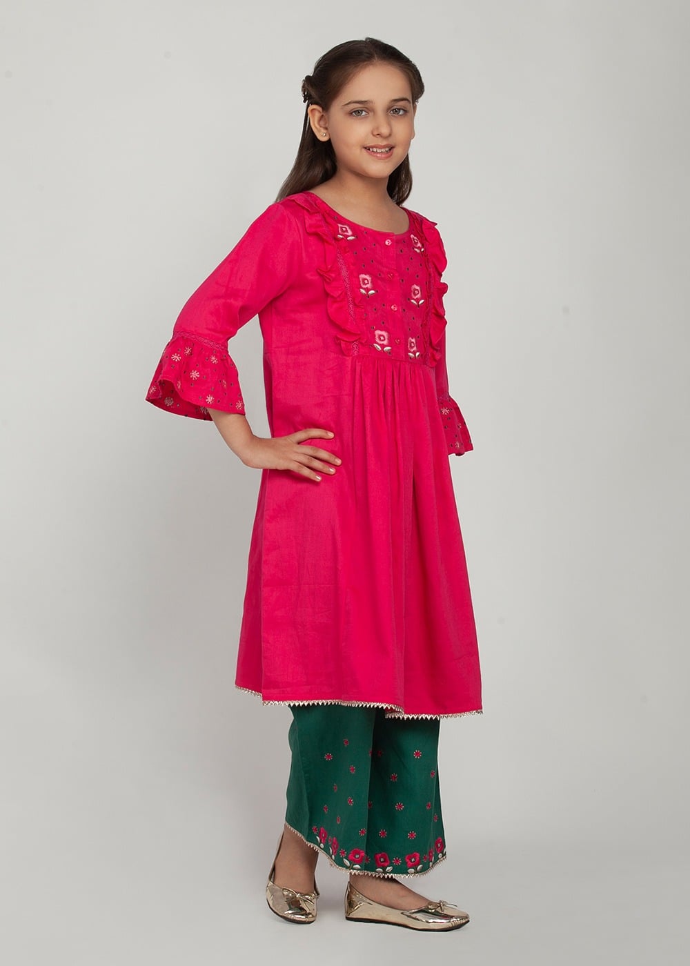 Blanc9 Pink & Green Set