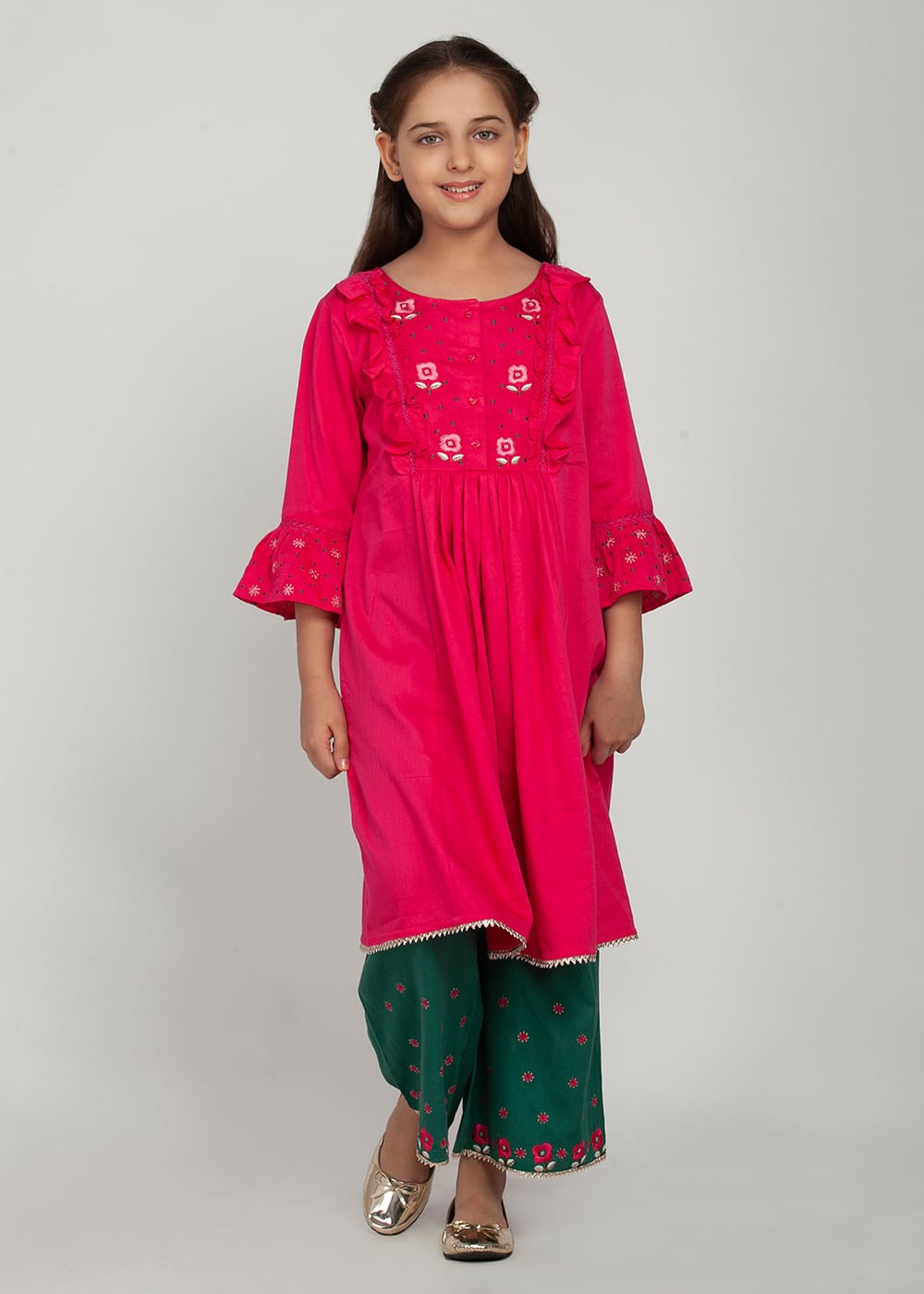 Blanc9 Pink & Green Set