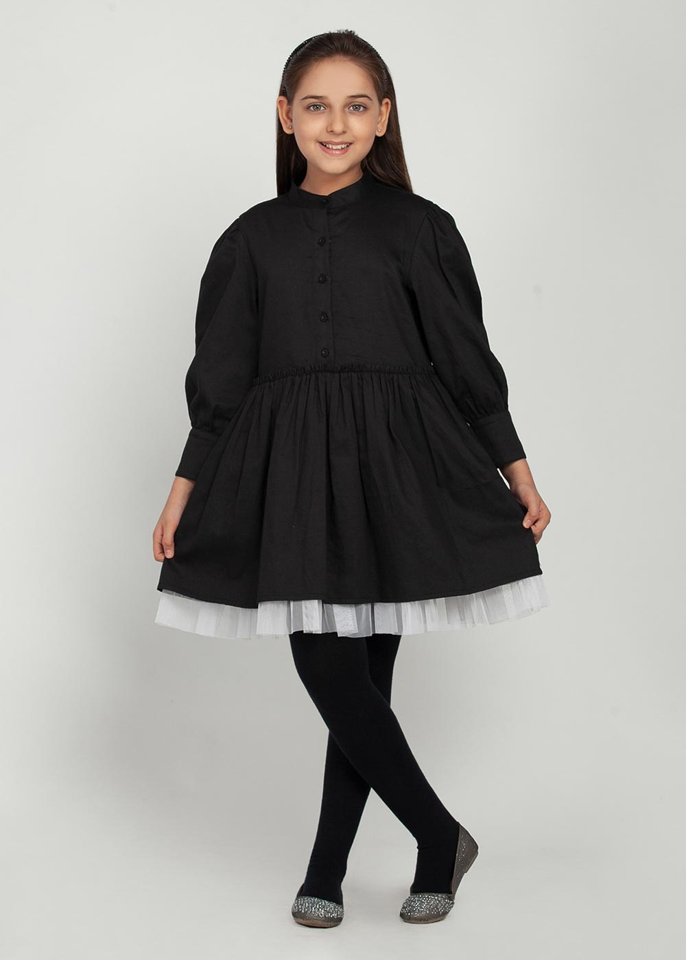 Blanc9 Black-Shirt Dress