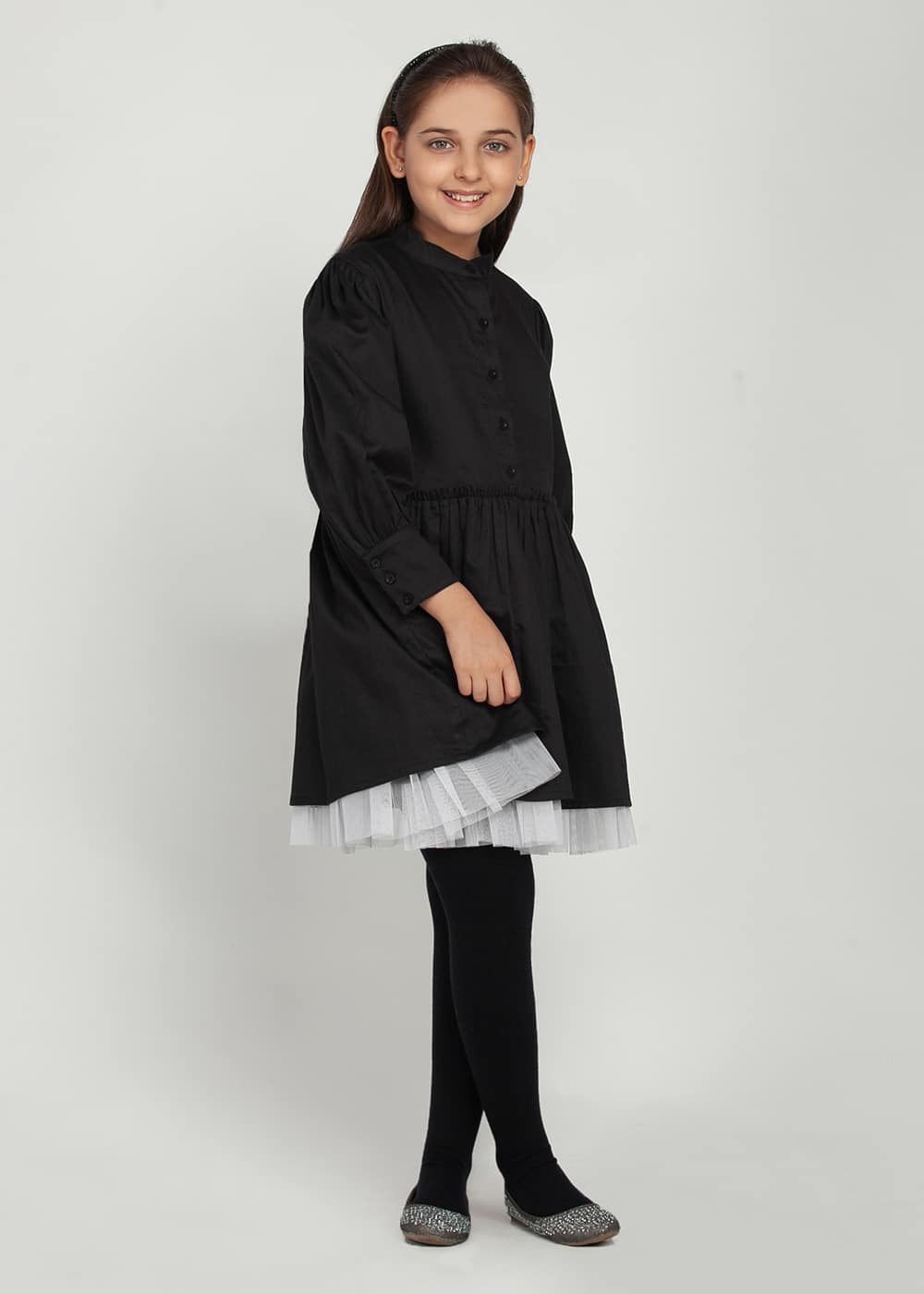 Blanc9 Black-Shirt Dress