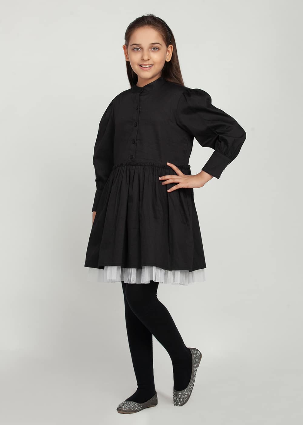 Blanc9 Black-Shirt Dress