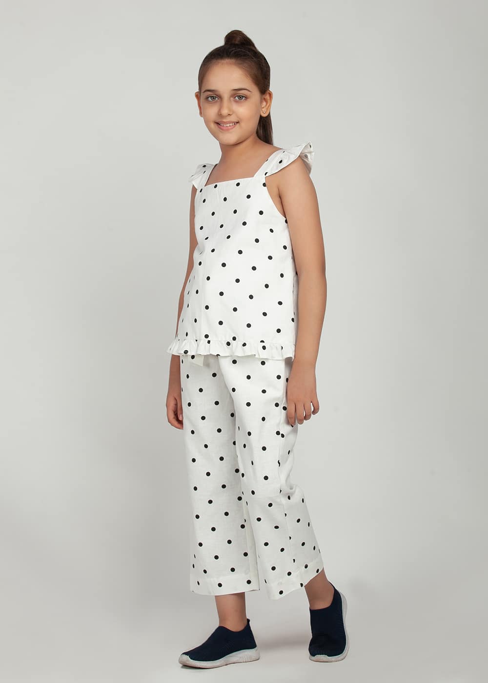 Blanc9 Polka Trouser Set