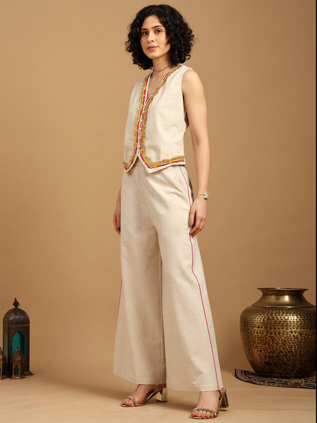 Twinkling Waistcoat Trousers Set