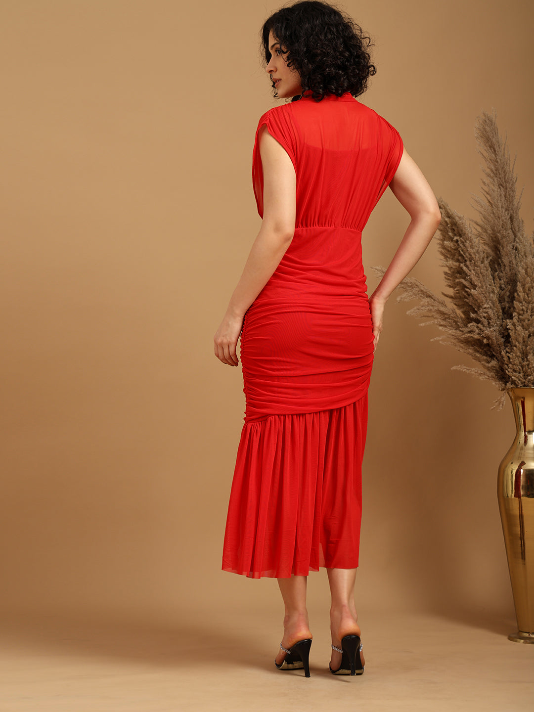 Red Stretch Dress