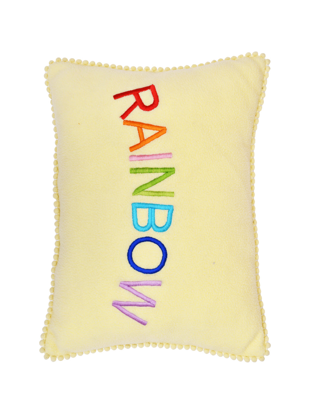 Blanc9 Set Of 2 Cassata Rainbow Cushion With Bell Unicorn (30X40) (30X26)CM Kids Cushion Cushion
