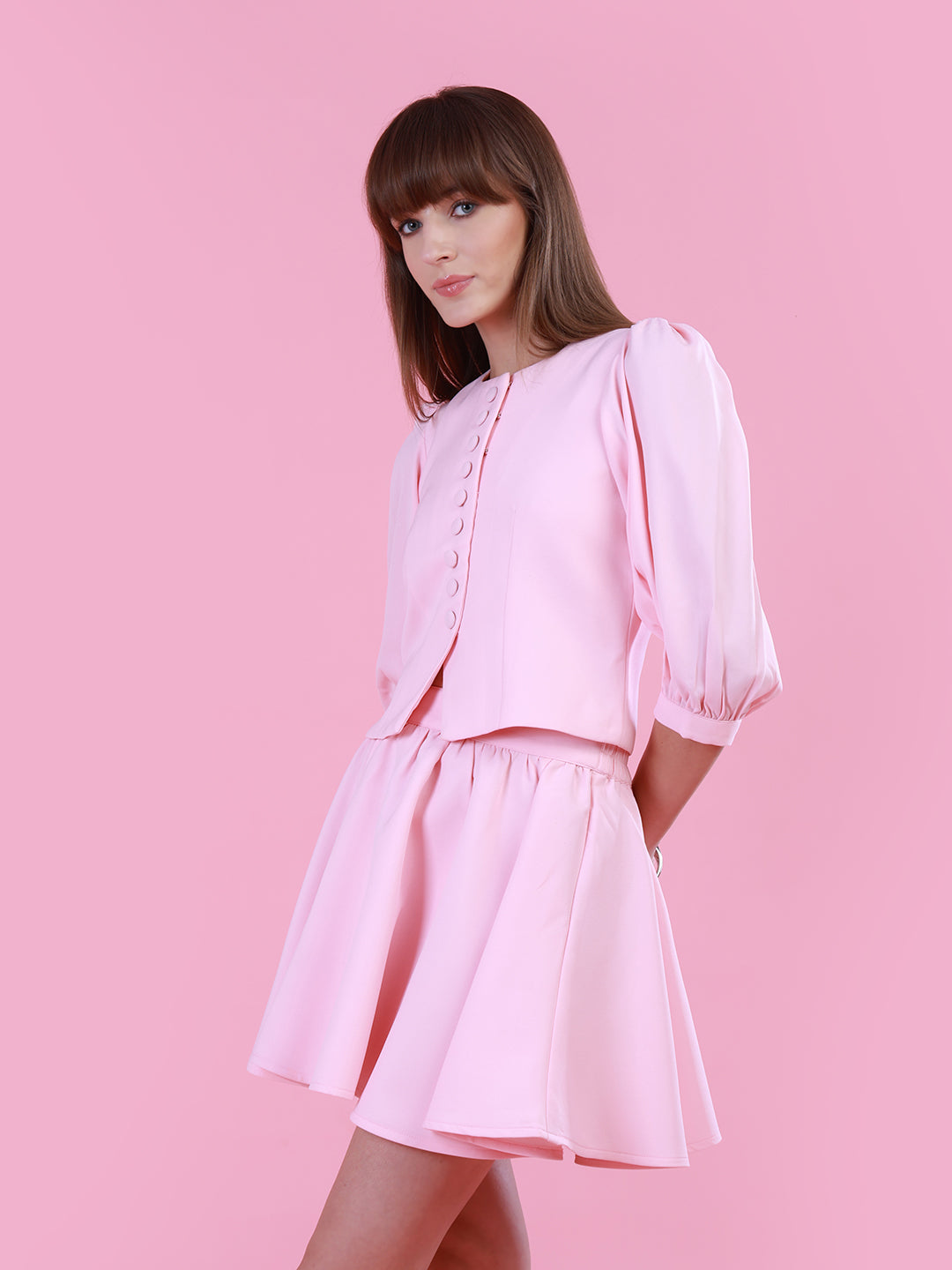 Rose Soiree Skirt Set for Women