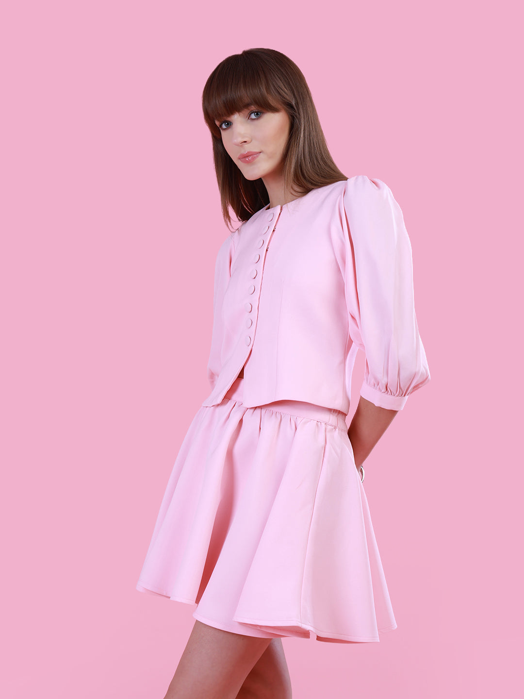 Rose Soiree Skirt Set for Women