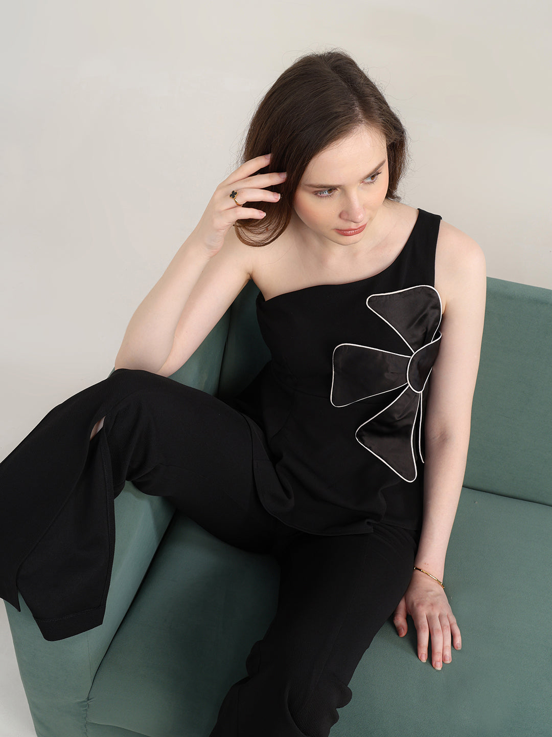Bloom in the Wild Black Co-ord