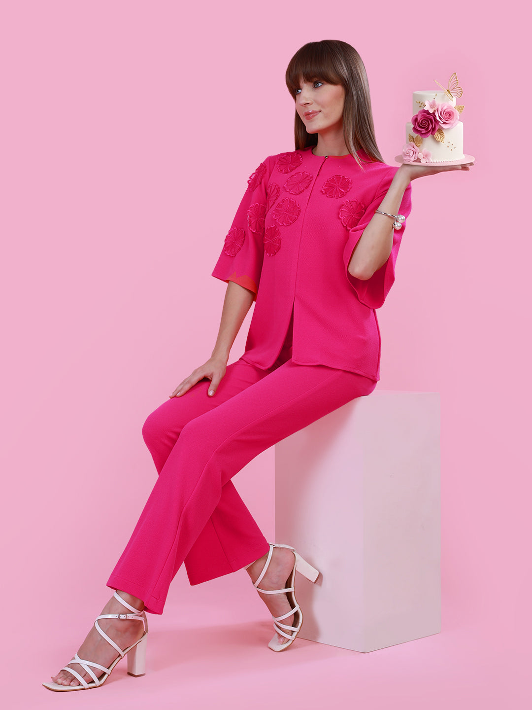 Magenta Madness Co-ord Set for Women