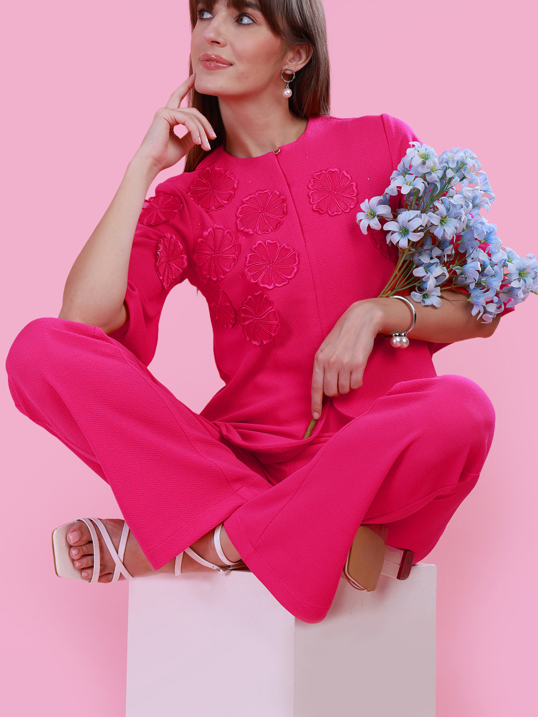 Magenta Madness Co-ord Set for Women