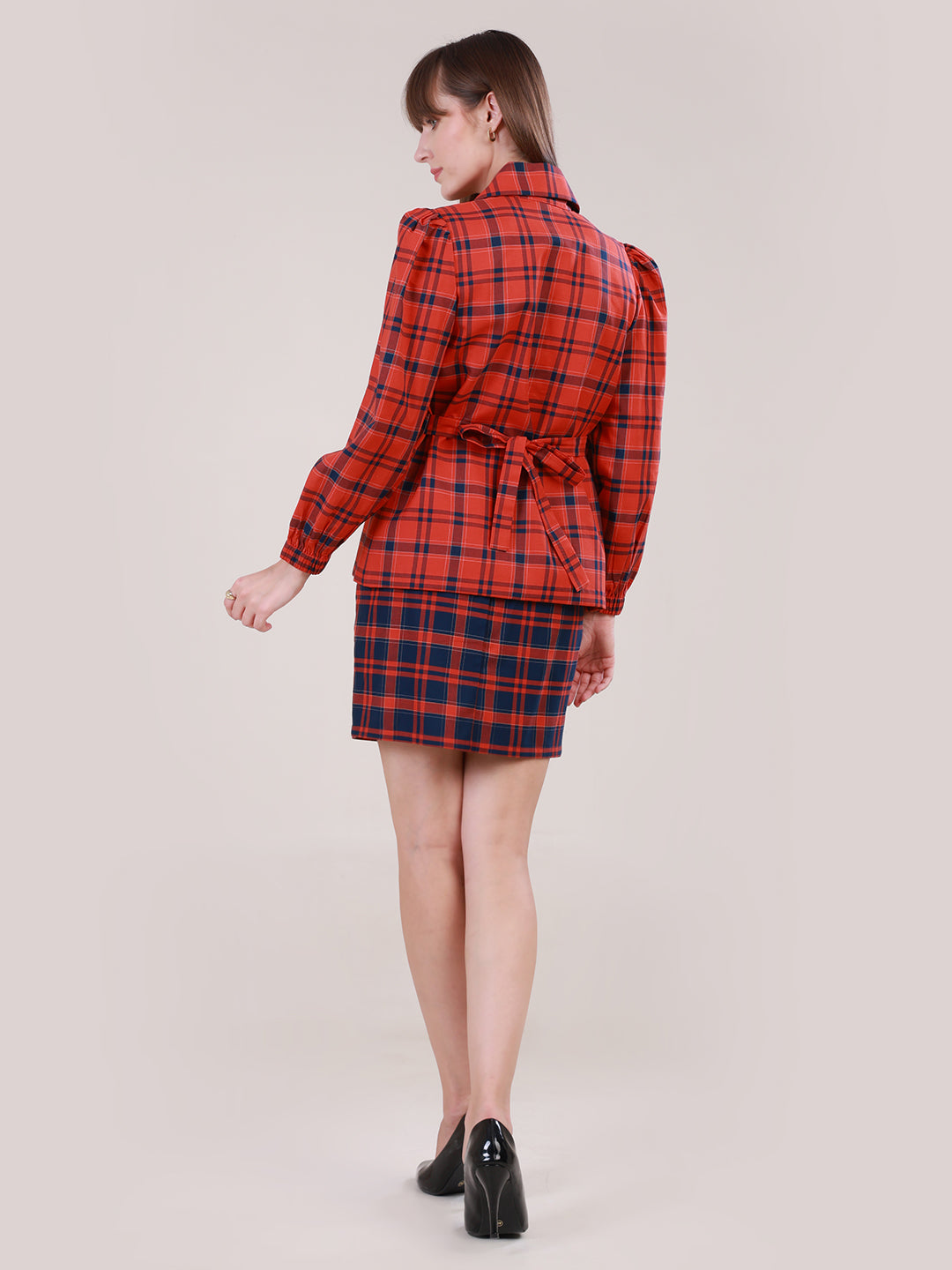 Holly Berry Skirt Set for Women