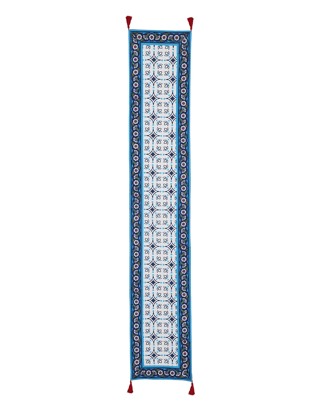 Sacred Weave Printed 4/6 Seater Table Runner