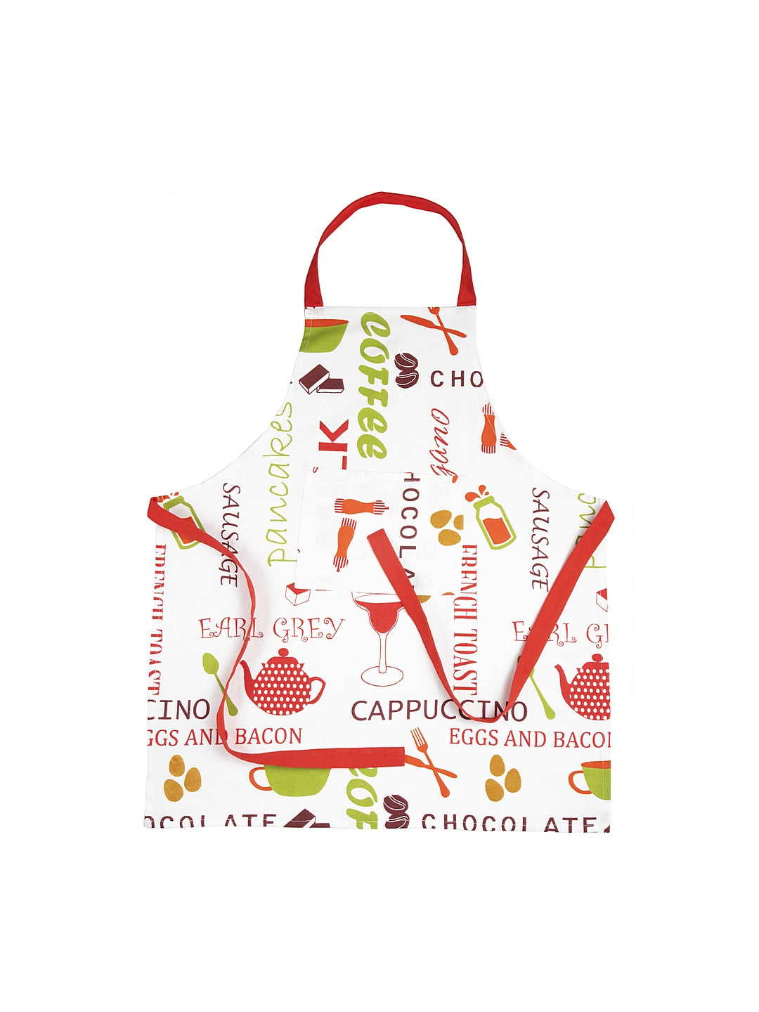 Blanc9 Time For Breakfast Printed Apron
