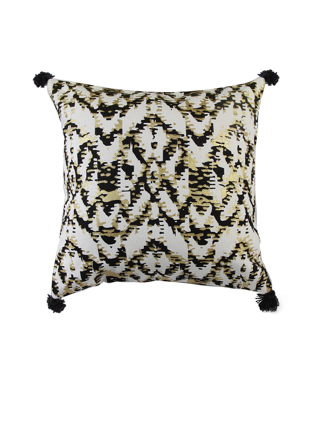 Blanc9 Obscure Gold Foil Cushion Cover