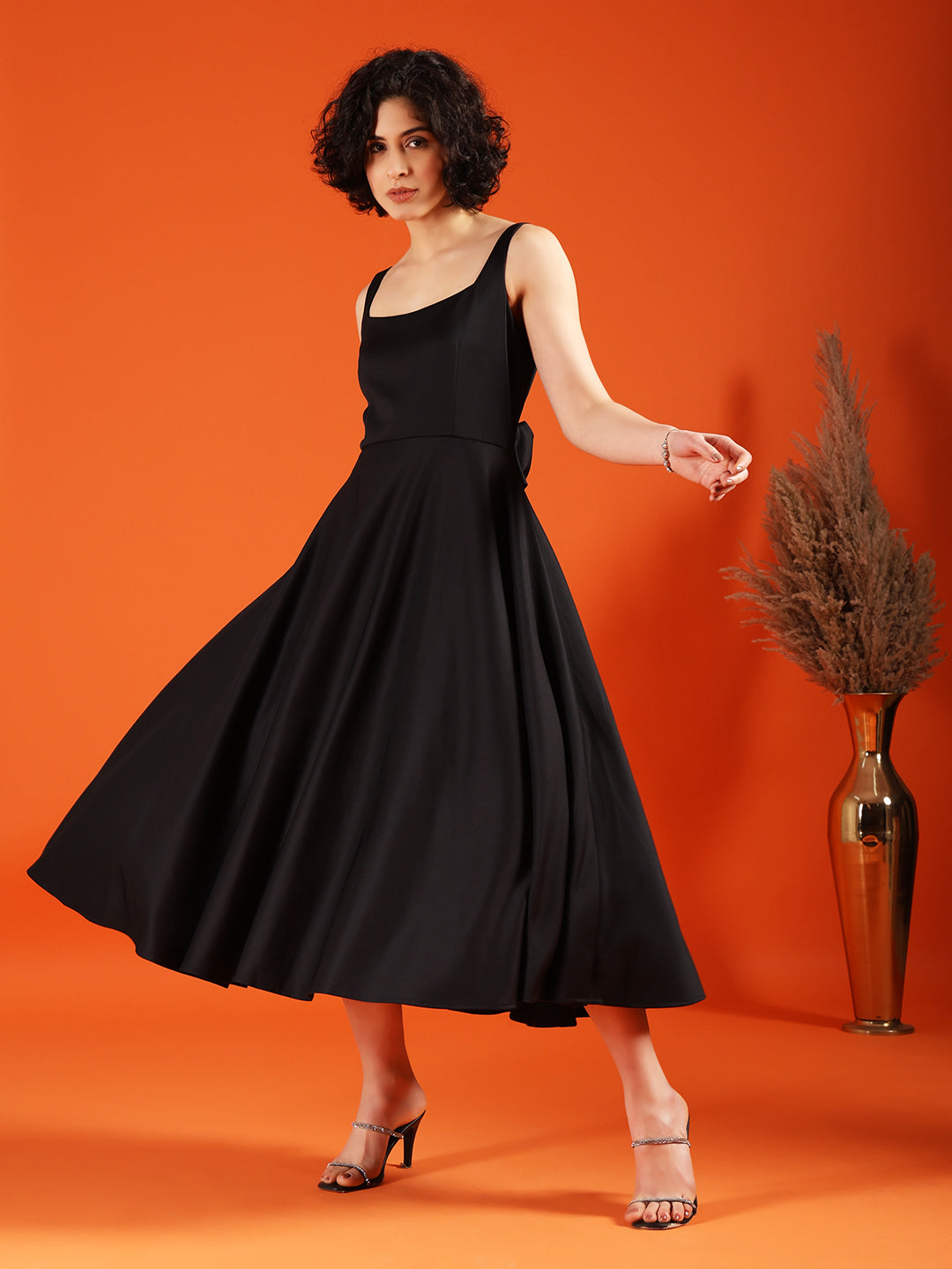 Swirling emotions with dress