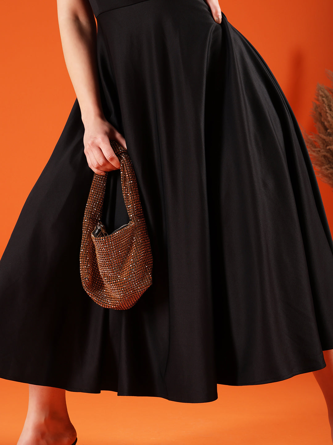 Swirling emotions with dress