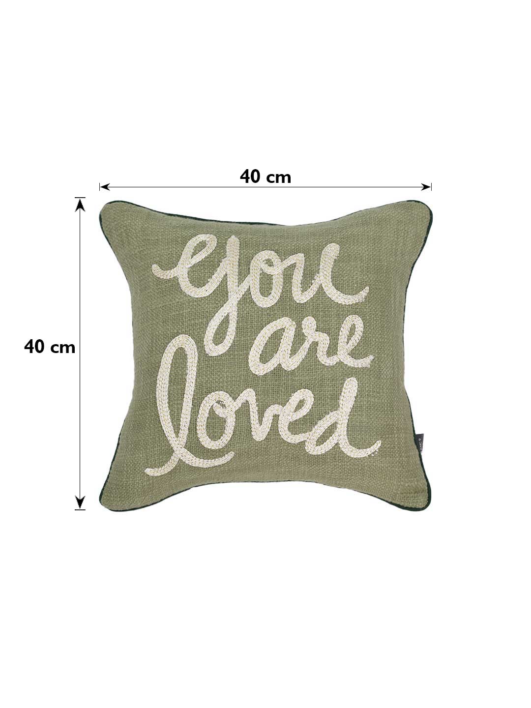 You are loved Cushion Cover