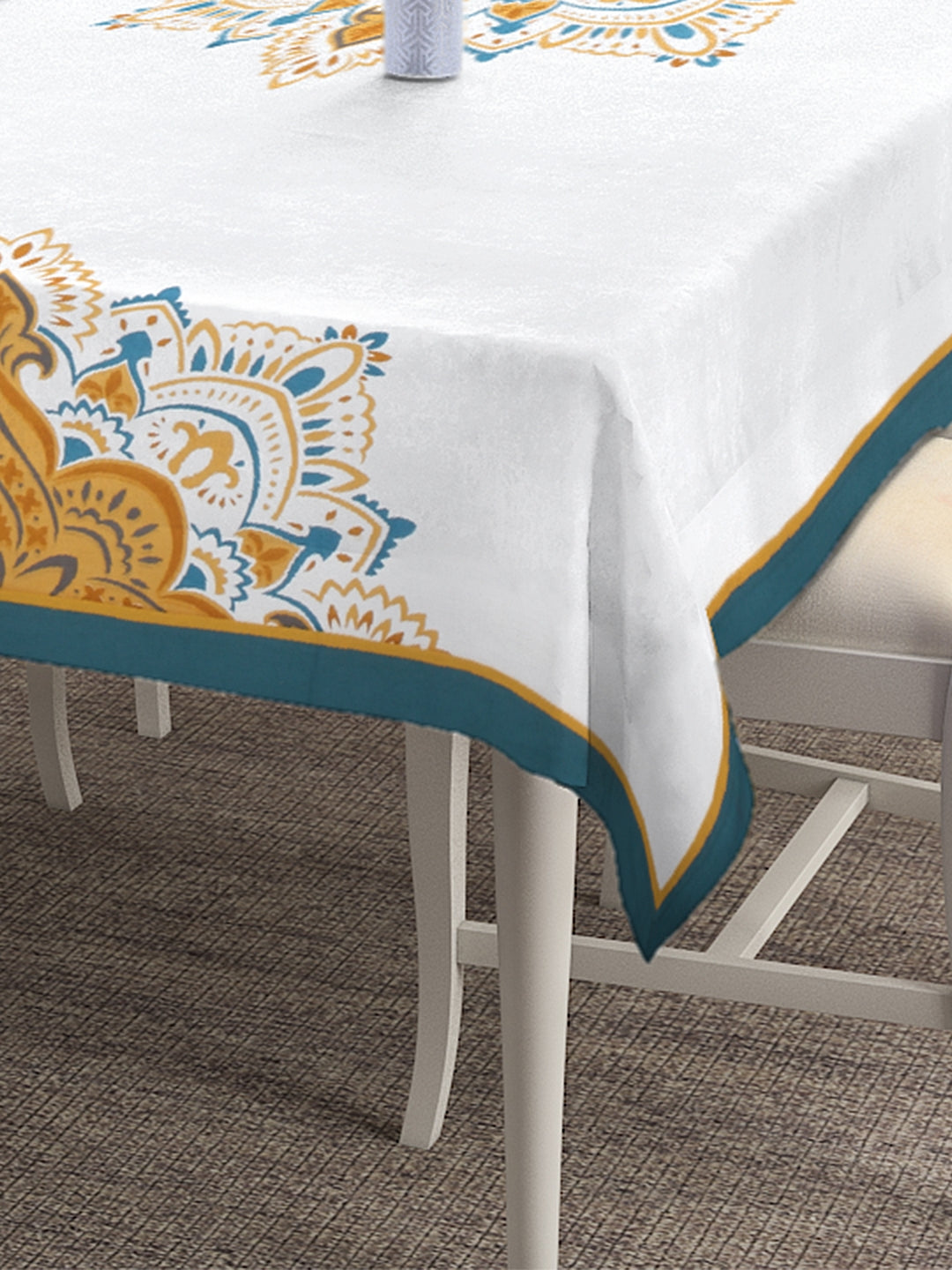 Blanc9 Antique Kaleidoscope Printed Table Cloth