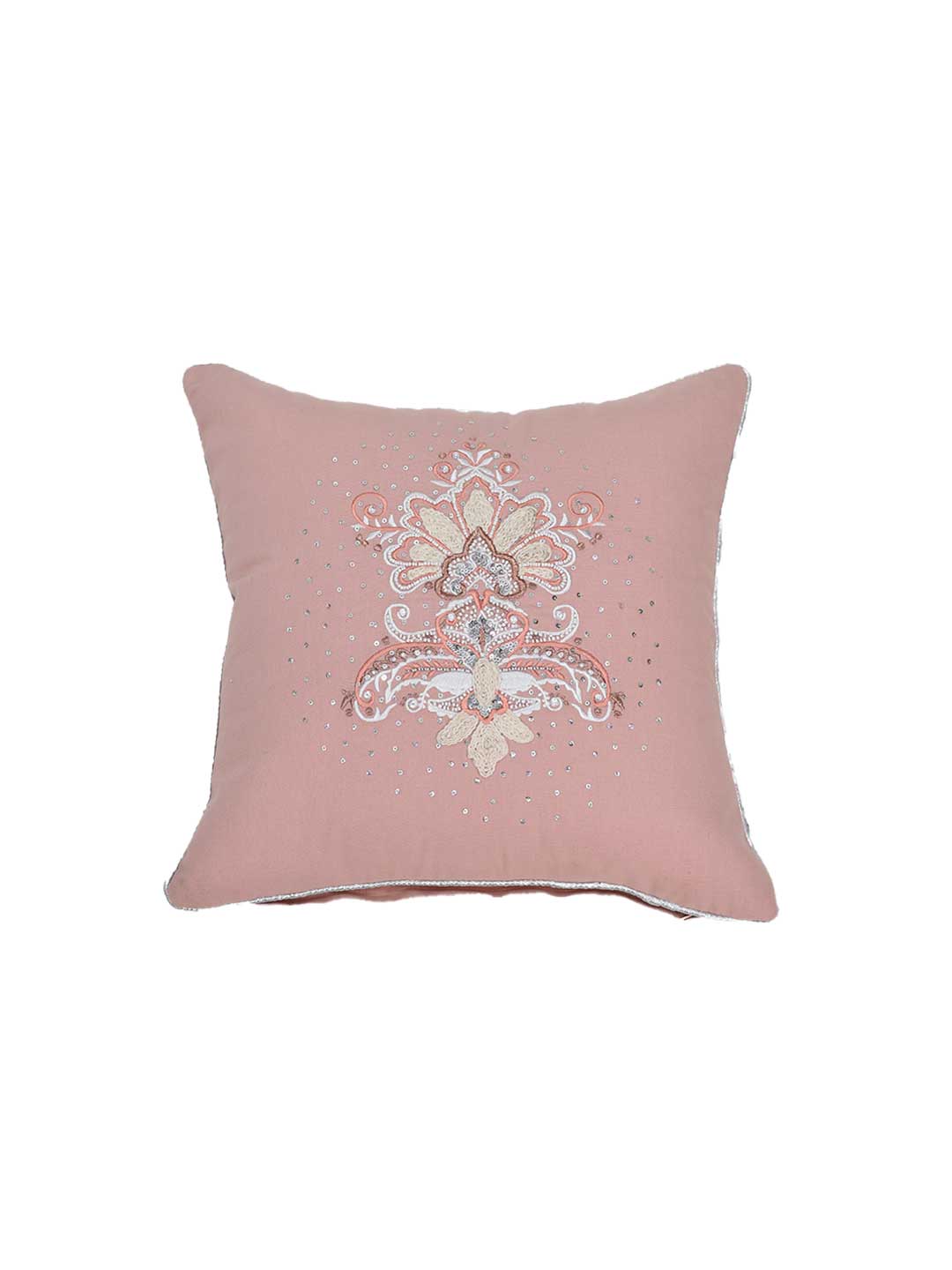 Rose Damask Cushion Cover