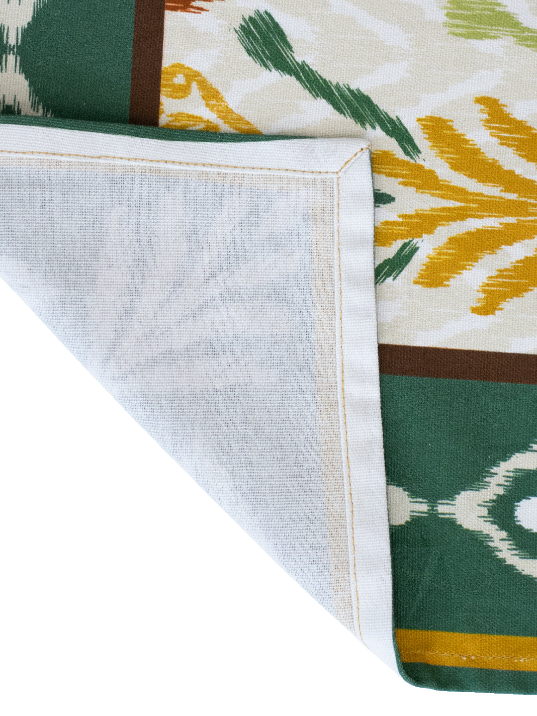 Blanc9 Ikat Katli 6/8 Seater Cotton Tablecloth