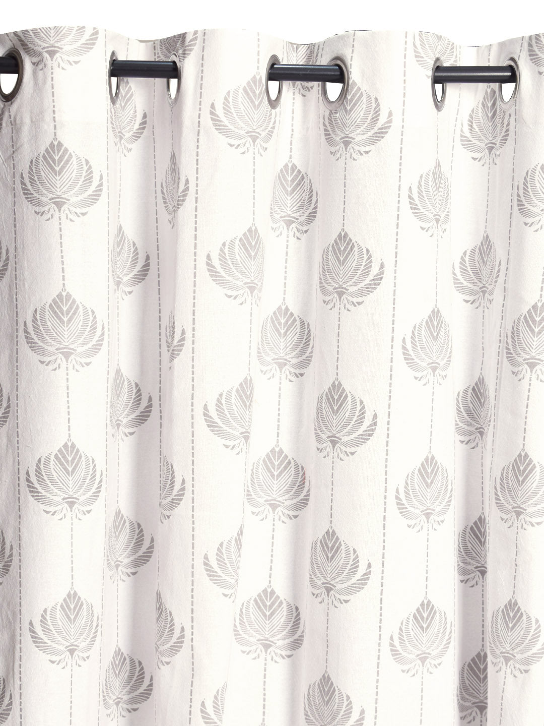 Blanc9 Kiara 7ft. Set of 2 Printed Curtains