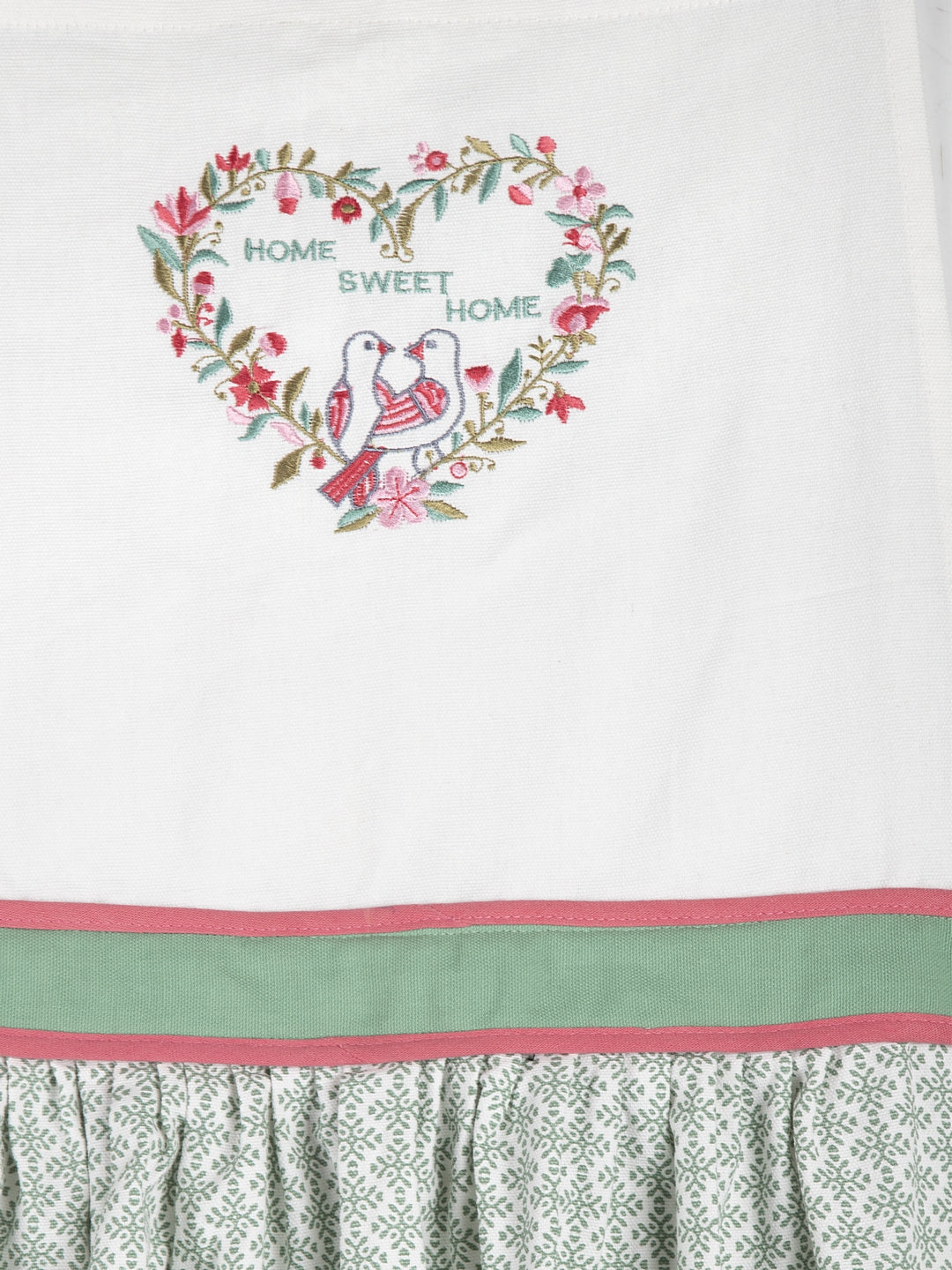 Love Birds Embroidered Apron
