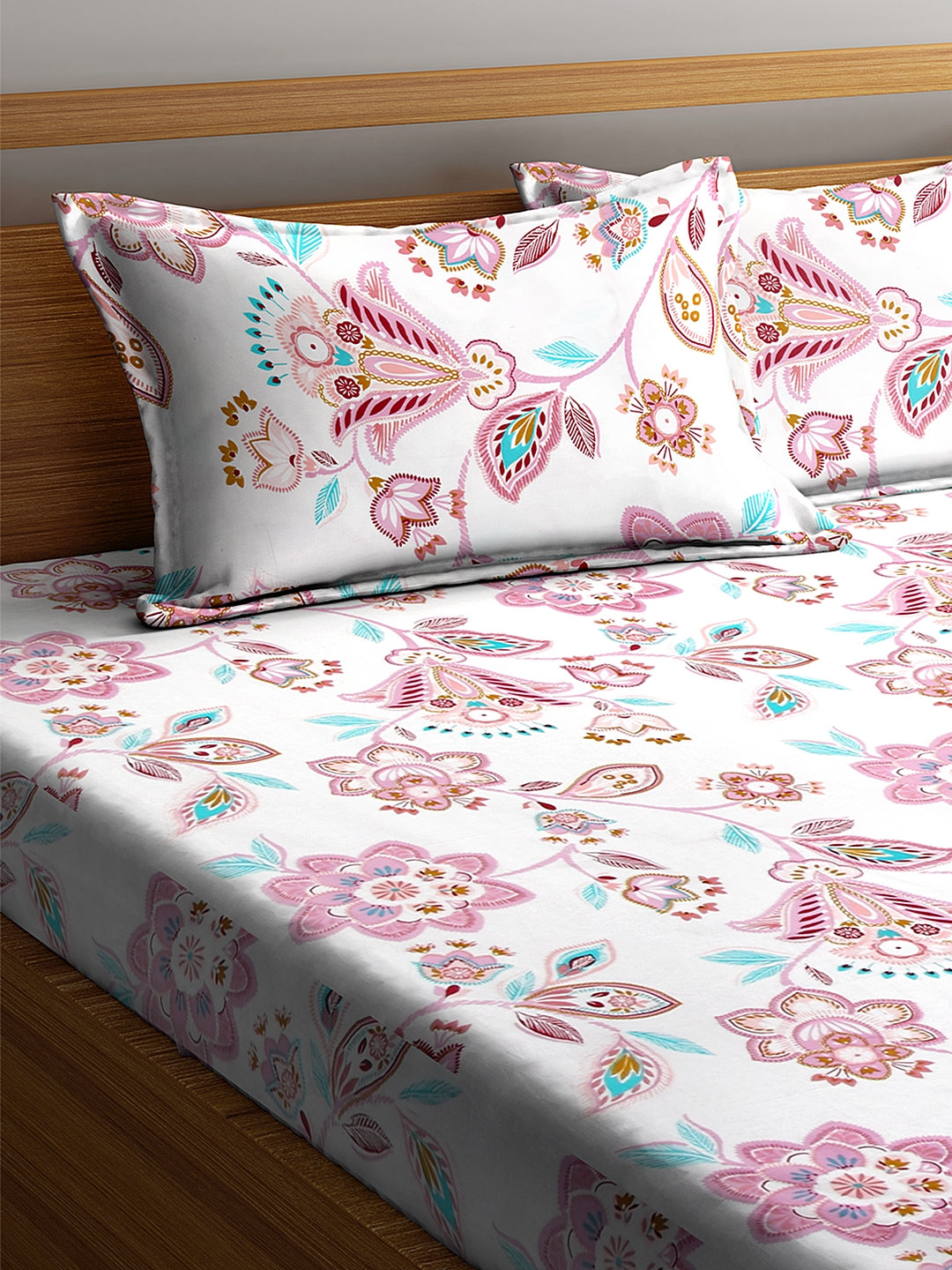 Blanc9 Gulfaam Bedsheet with Pillow Cases