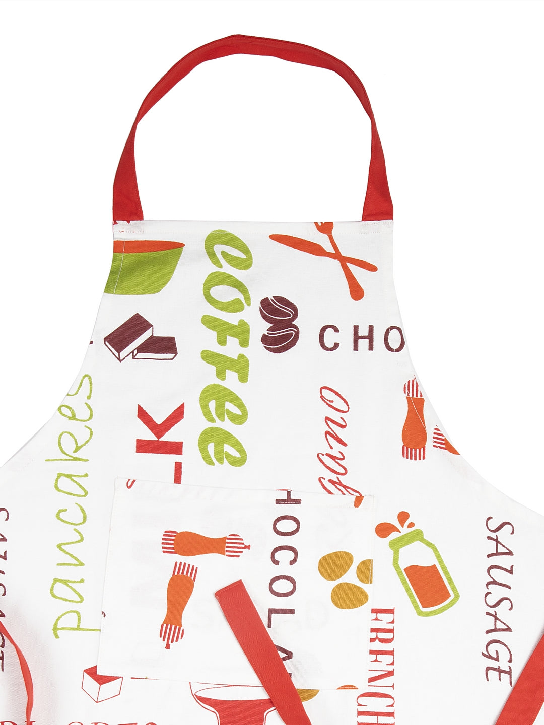 Blanc9 Time For Breakfast Printed Apron