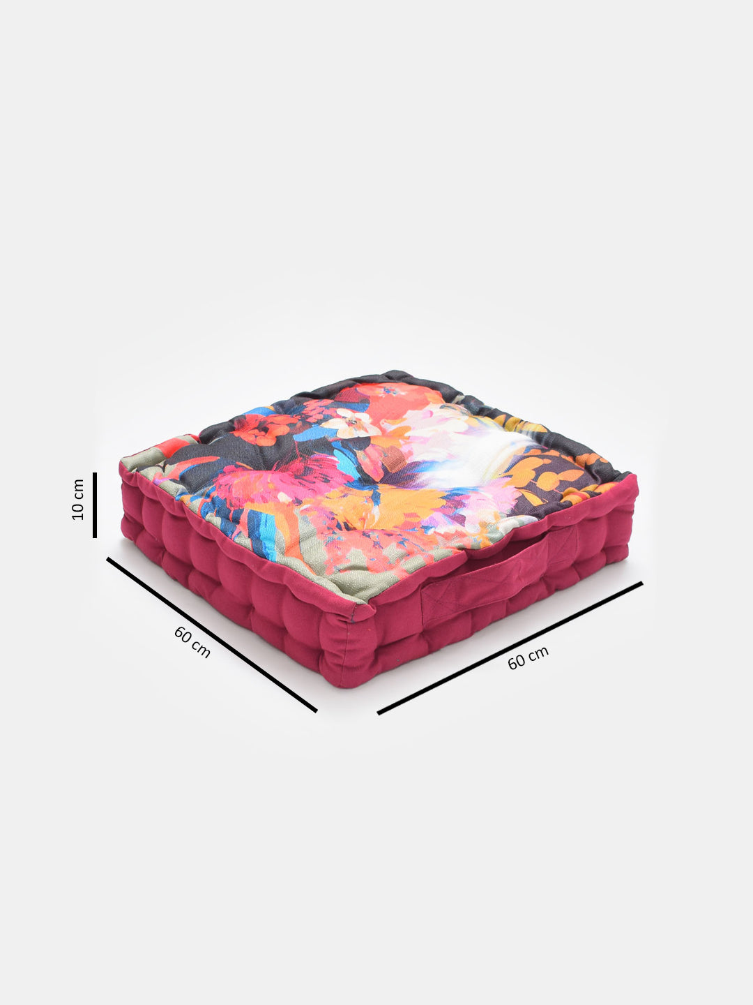 Blanc9 Bloomup Digitally Printed Floor Cushion