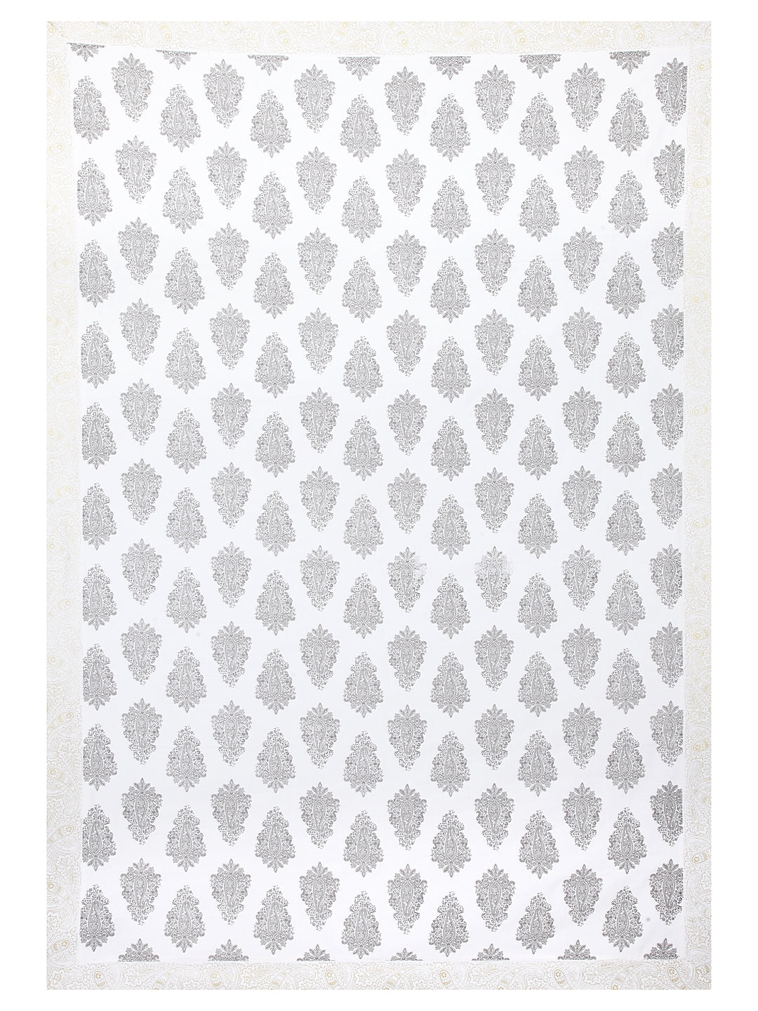 Blanc9 Boteh Block Print Tablecloth