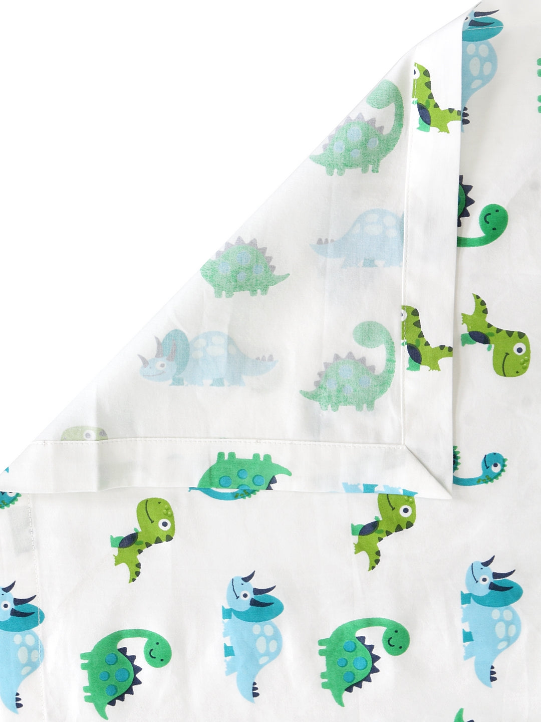 Blanc9 Dreamy Dino Kids Bedsheet with Pillow Case