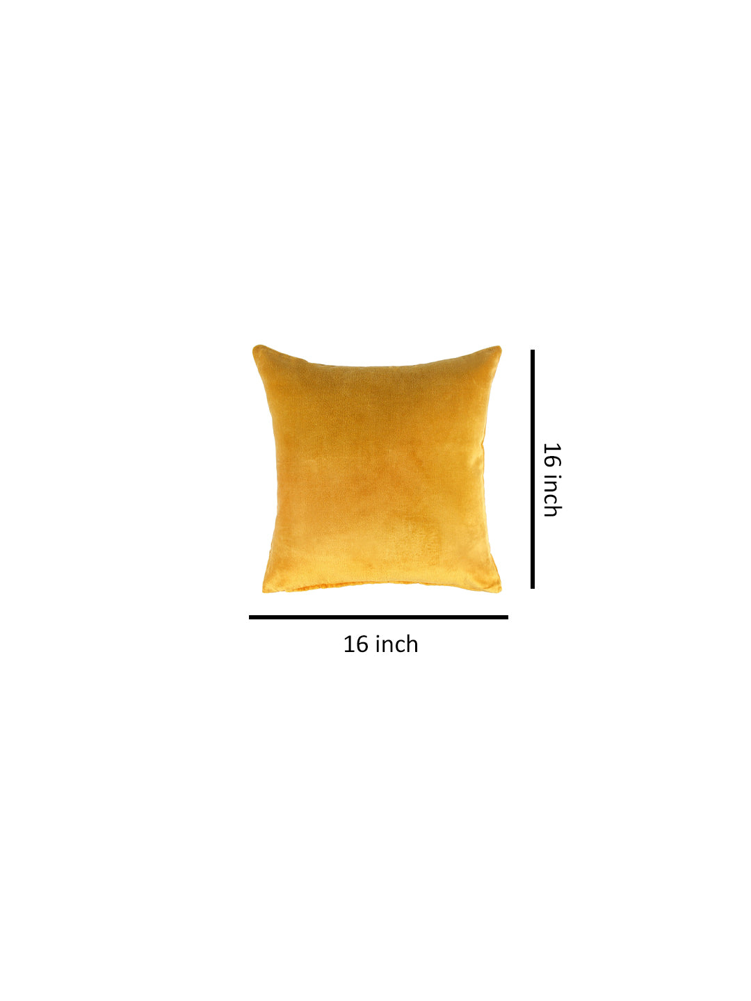 Blanc9 Set of 5 Ochre 40x40 CM Cushion Covers