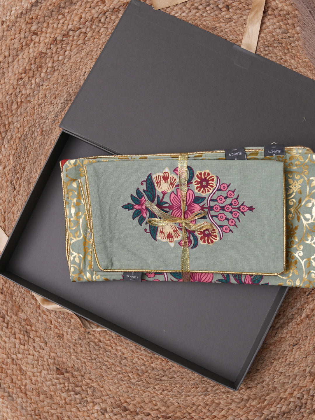 Foil Printed Cushion Covers – Set of 5 with Gift Box