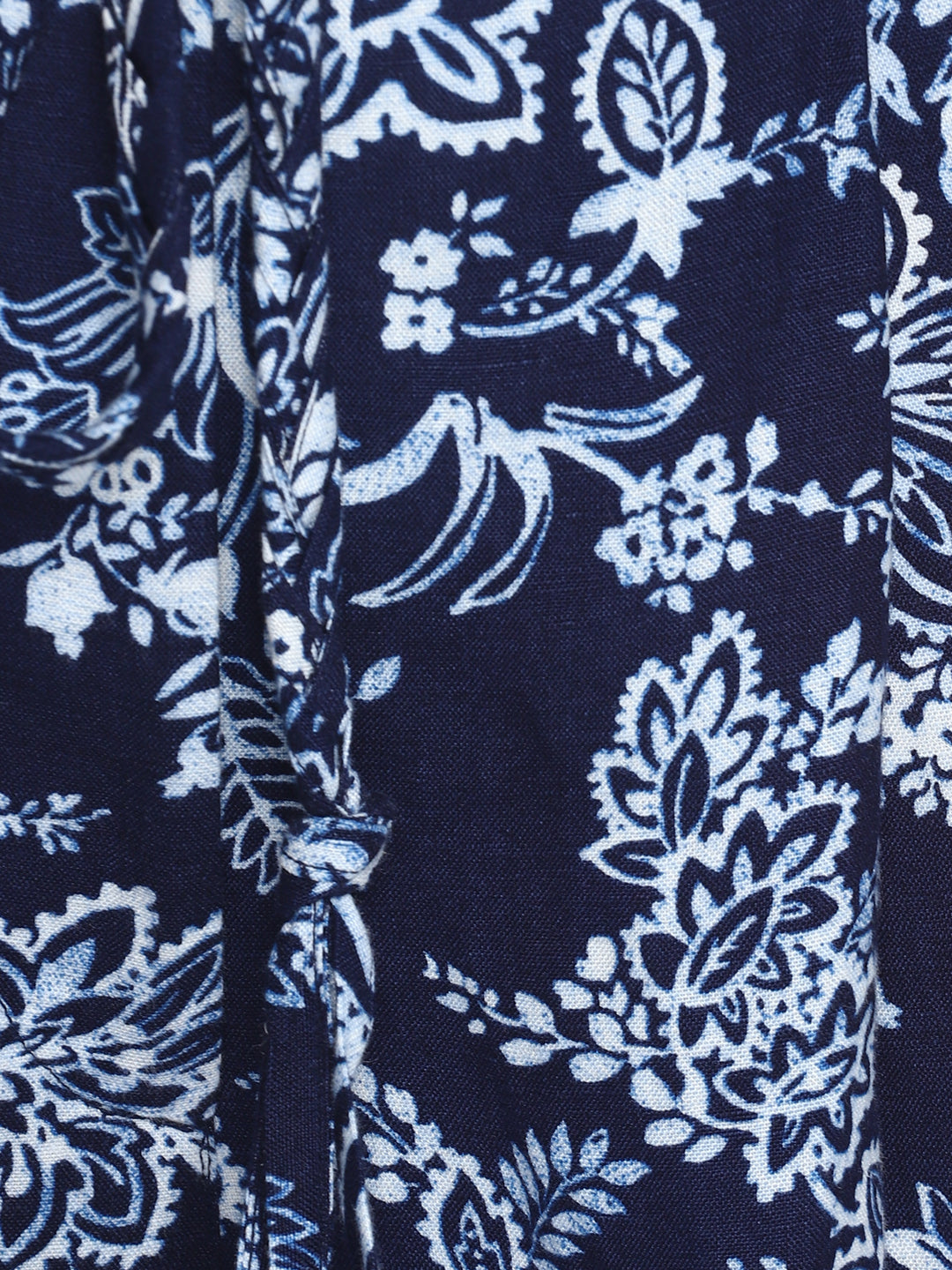 Blanc9 Floral Printed Waistcoat Top & Pants Coord Set