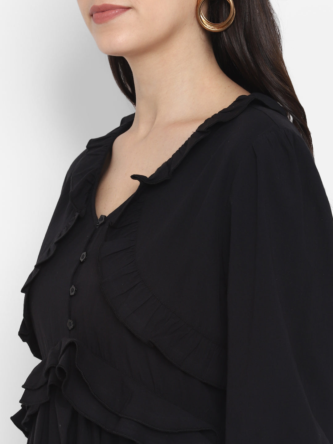 Blanc9 Black Short Dress-B9DR35