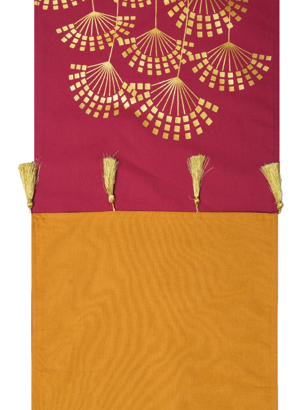 Blanc9 Dainty Cotton Printed Table Runner-B9TR32