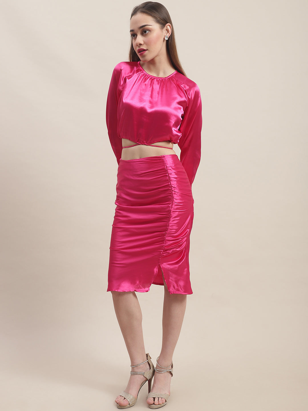 Blanc9 Hot Pink Co-ord set