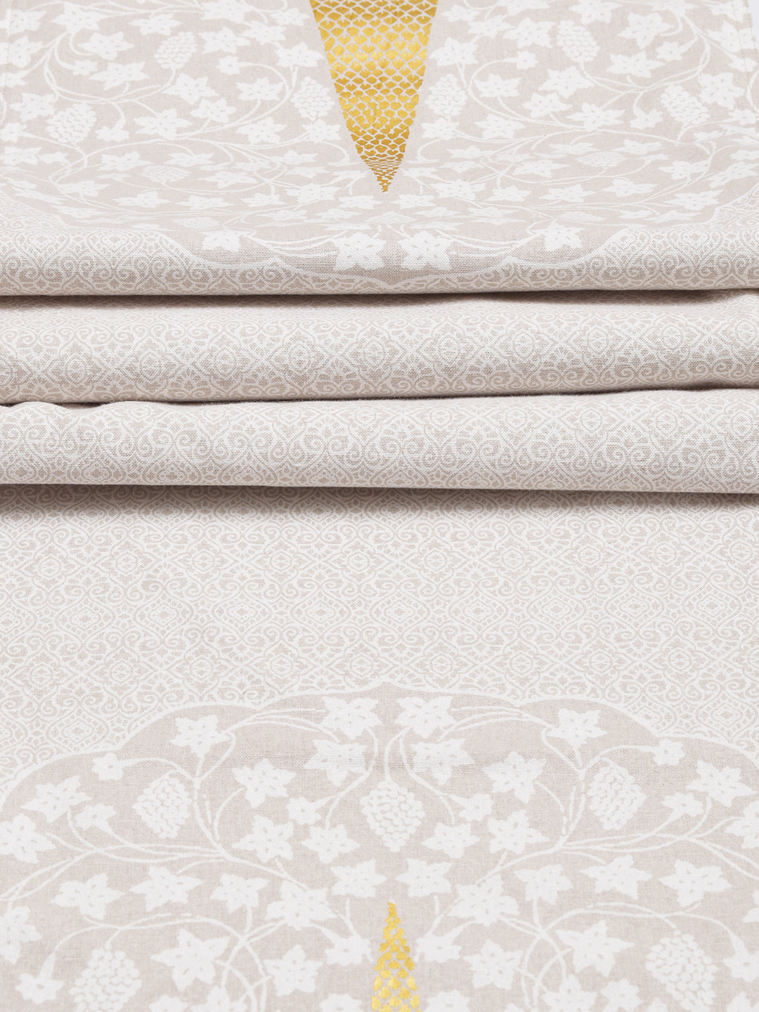 Blanc9 Mughal Cotton Printed Table Runner-B9TR31
