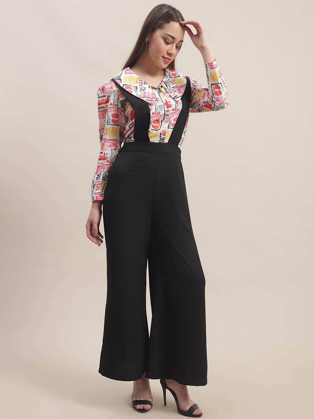 Blanc9 Multicoloured Printed Shirt With Pant Co-Ord Set
