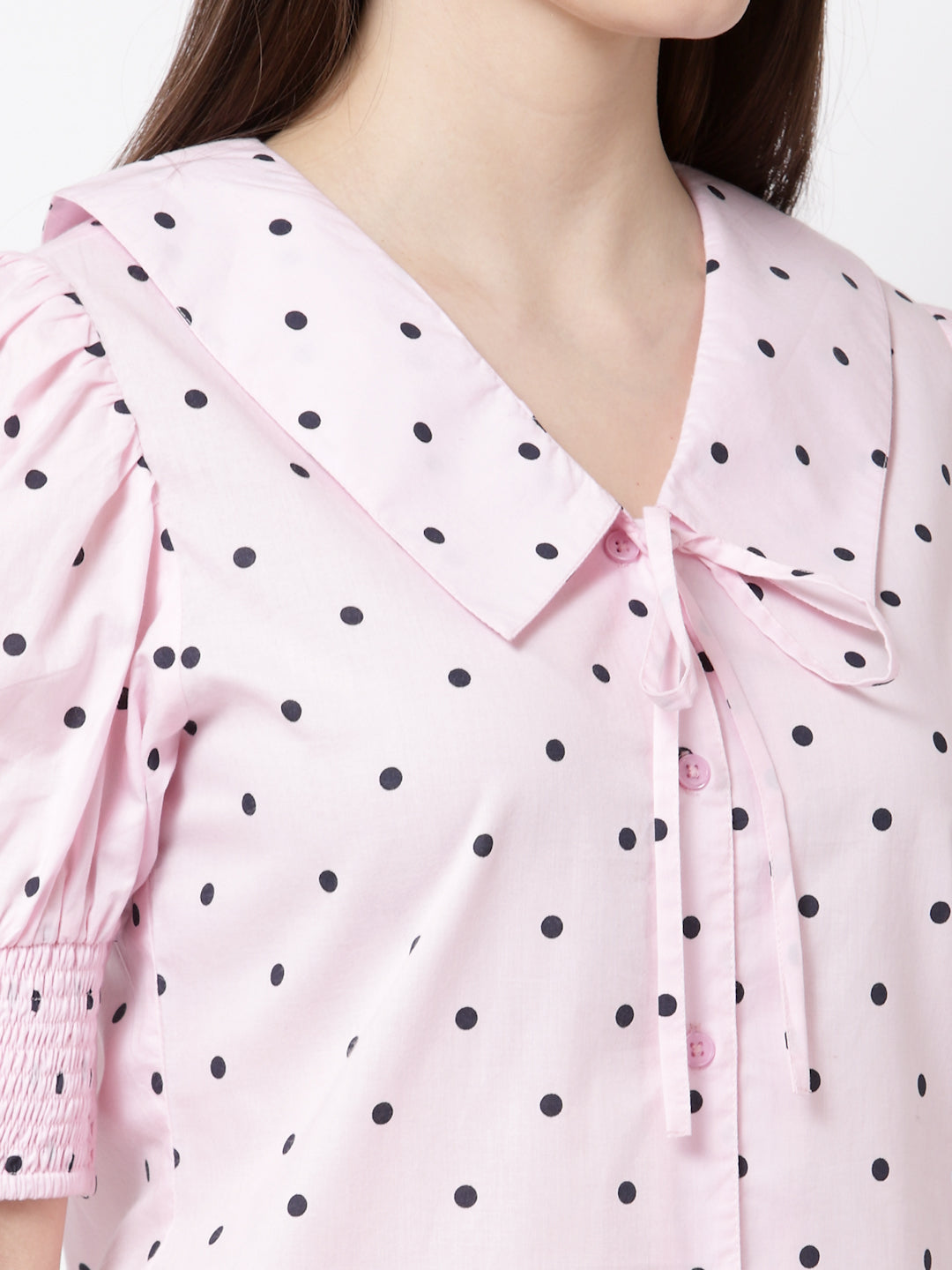 Blanc9 Pink and Black Pyjama Night Suit-B9NW34