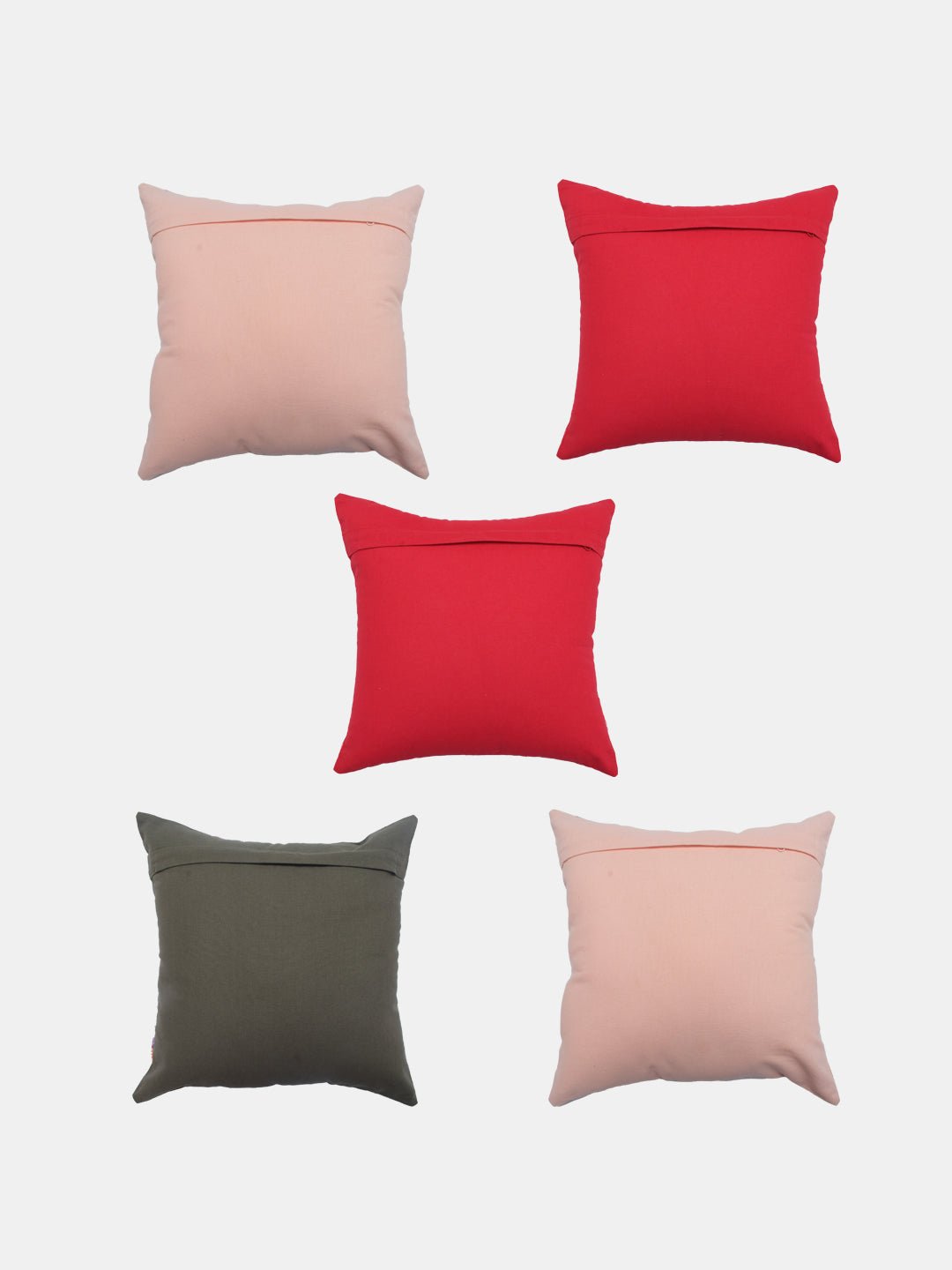 Blanc9 Set of 5 Minty Garden Cushion Cover Set- B9CS27