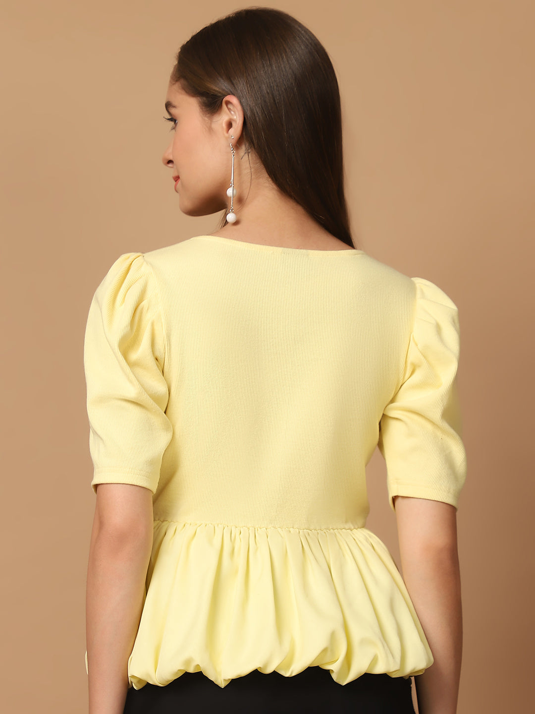 Blanc9YellowPeplum-BubbleTop