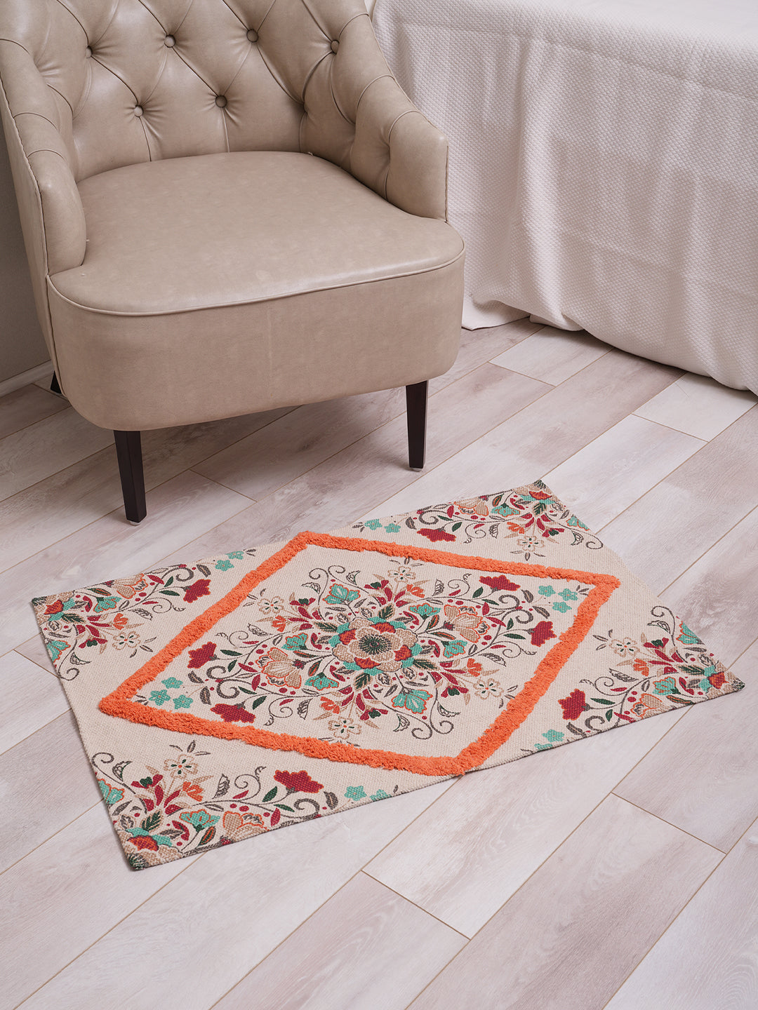 Pack of 1 Cleido Printed 60X90 Cm Cotton Rugs