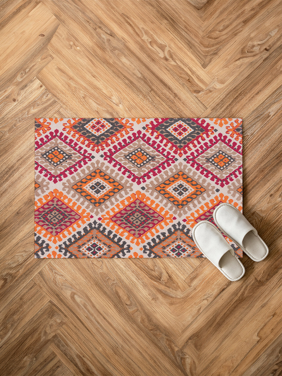 Rajwada Printed 60X90 Cm Cotton Rugs