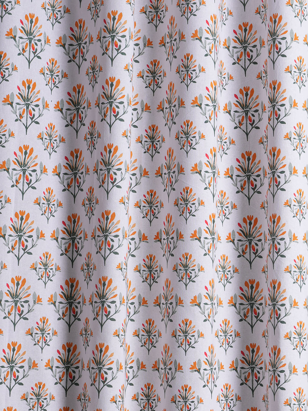 Spice Garden Polyester Cotton Printed Curtain