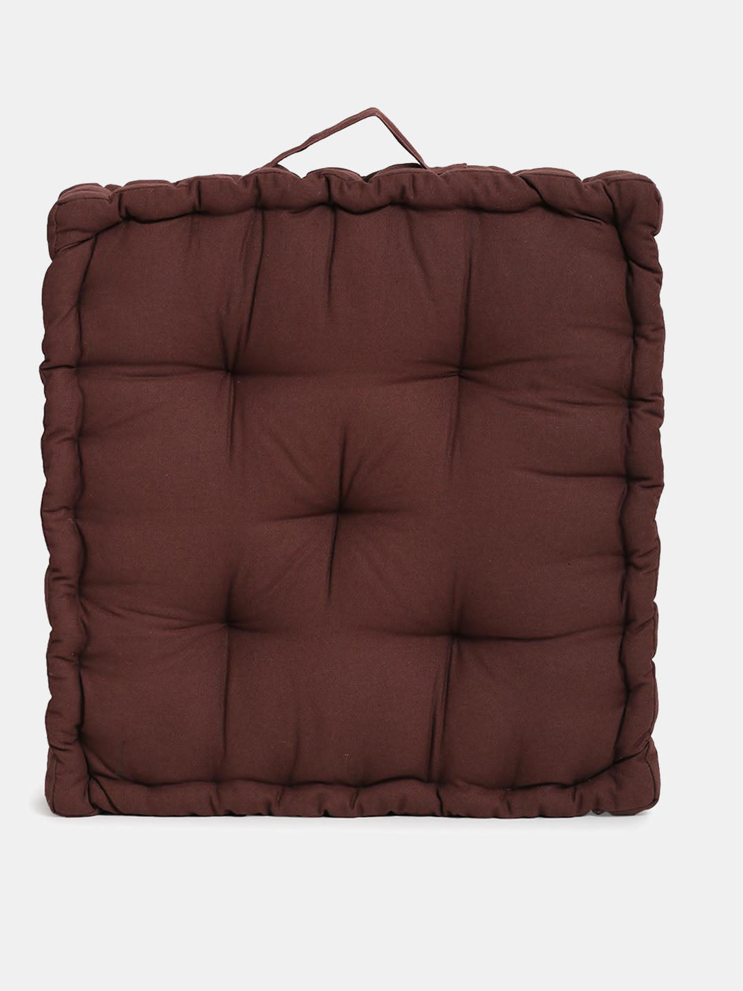 Blanc9 Set of 2 Brown & Beige Matlas Floor Cushion